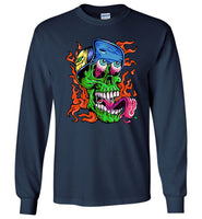 Colorful skull halloween t shirt gift
