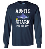Auntie shark doo doo doo t-shirt, gift tee for aunt