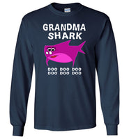 Grandma shark doo doo doo tee, gift t-shirt for grandma