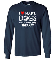 I love naps dogs and occupational threapy Tee shirt