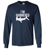 I'm Hammered Hammerhead Shark Version Tee Shirt Hoddie