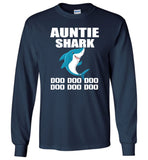 Auntie shark doo doo doo T shirt, aunt shark gift shirts