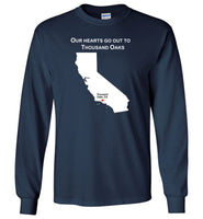 Our hearts go out to Thousand Oaks California Wildfires T-shirt