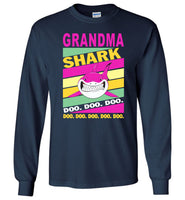 Vintage grandma shark doo doo doo T-shirt, gift tee for grandma