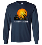 Witch pumpkin broom bat halloween t shirt gift