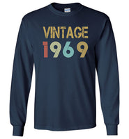 Vintage 1969 T-shirt, 50 birthday gift tee