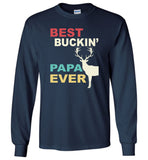 Vintage Best Buckin' Papa Ever T shirt, dad, daddy, father's day gift tee