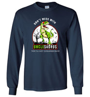 Don't mess with unclesaurus you'll get jurasskicked gift shirt