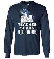 Math teacher shark doo doo doo T shirt, gift for teacher shirt