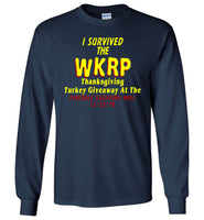 I Survived The WKRP Thanksgiving Turkey Giveaway T Shirt