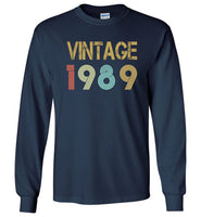 Vintage 1989 T-shirt, 30 birthday gift tee