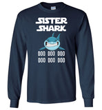 Sister shark doo doo doo T shirt, tshirt gift for sister