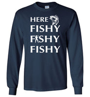 Here fishy fishy fishy man T-shirt