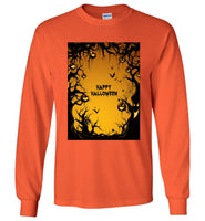 Pumpkin bat happy halloween t shirt gift