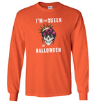 I'm the Queen of Halloween skull t shirt gift