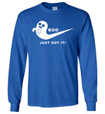 Boo ghost just got it halloween gift t shirt