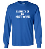 Property of my hot wife tee shirt hoodie