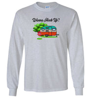 Wanna Hook up Camping Tee shirt