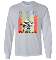 Retro Vintage auntie shark doo doo doo T-shirt, gift tee for aunt