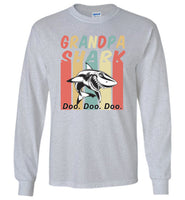Retro Vintage grandpa shark doo doo doo T-shirt, gift tee for grandpa