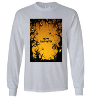 Pumpkin bat happy halloween t shirt gift