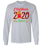 Christmas 2020 Cookie Gingerbread Xmas Plaid Gift For Sister Family T Shirt