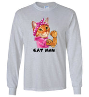 Cat mom strong mother's day gift tee shirt hoodies