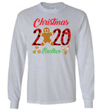 Christmas 2020 Cookie Gingerbread Xmas Plaid Gift For Brother Family T Shirt