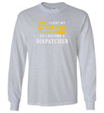 Lost broom so I'm become a dispatcher halloween t shirt