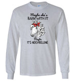 Maybe she's barn with it, It's neighbelline horse Tee shirt