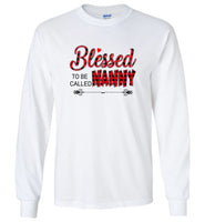 Blessed to be callled nanny mother's day gift tee shirt hoodie