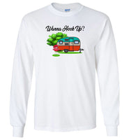 Wanna Hook up Camping Tee shirt