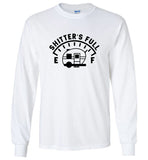 Shitter's Full Petrol Gauge Camper Tee Shirt