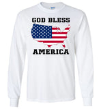 God Bless America Flag T Shirt