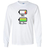 Battery mode me my class tee shirt hoodie