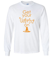 Get Your Witchy On Halloween Gift Tee Shirt