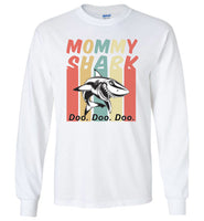 Retro Vintage mommy shark doo doo doo shirt, mom, mother's day gift tee