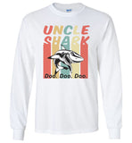 Retro Vintage uncle shark doo doo doo T-shirt, gift tee for uncle