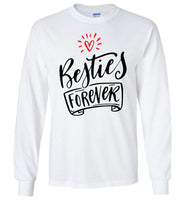 Besties Forever for Best Friend Birthday Gifts for Best Friend Woman T Shirt