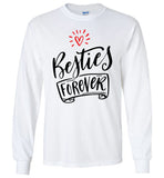 Besties Forever for Best Friend Birthday Gifts for Best Friend Woman T Shirt