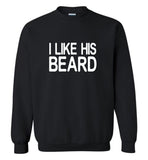 I like his beard tee shirt hoodie