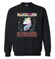 Nanacorn like a normal grandma only more awesome unicorn Tee shirt