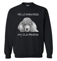 Hello darkness my old friend poodle dog Tee shirts