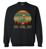 Chicken hei girl hei vintage gift T shirt for women