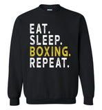 Eat sleep boxing repeat T shirt
