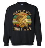 Back to the gypsy that i was vintage retro gift t shirt