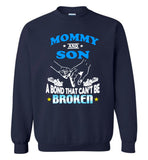 Mommy and Son a bond that can't be broken aunt gift Tee shirt
