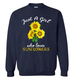 Just a girl who loves sunflower Tee shirt