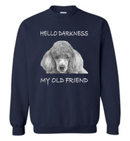 Hello darkness my old friend poodle dog Tee shirts