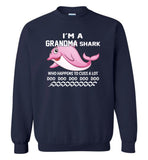 I'm an grandma shark who happens to cuss a lot doo gift Tee shirt
